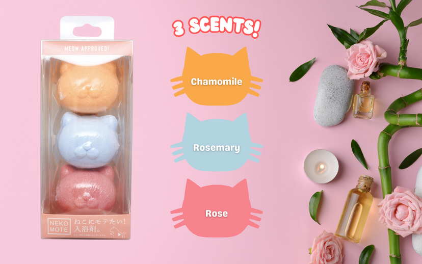 NekoMote Bath Ball Gift Set - Fresh Bath Gift