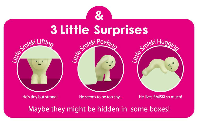 SMISKI Mini Figure Series 1 - Display Gift Find