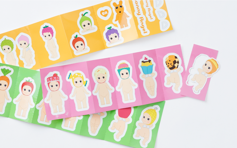 Sonny Angel Sticker Pack - Series 2 - Travel Daily Fit