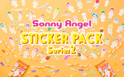 Sonny Angel Sticker Pack - Series 2 - Pocket Shelf Display