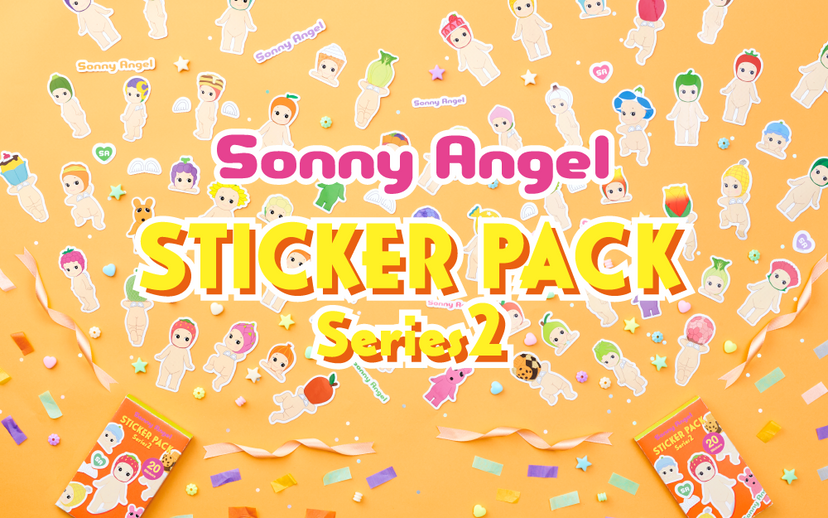 Sonny Angel Sticker Pack - Series 2 - Pocket Shelf Display