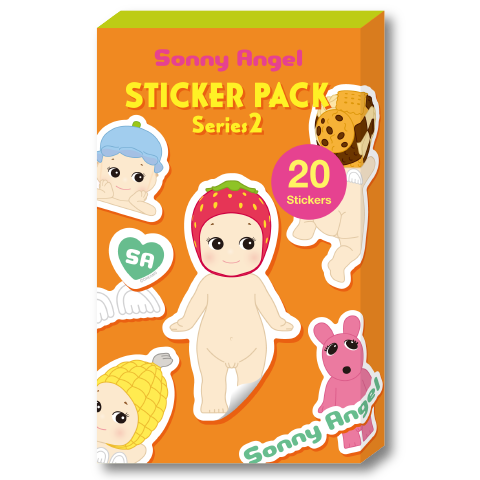 Sonny Angel Sticker Pack - Series 2 - Pocket Shelf Display